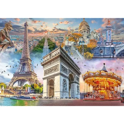 Puzzle 2000 el. Weekend w Pary�u Trefl