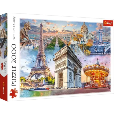 Puzzle 2000 el. Weekend w Pary�u Trefl