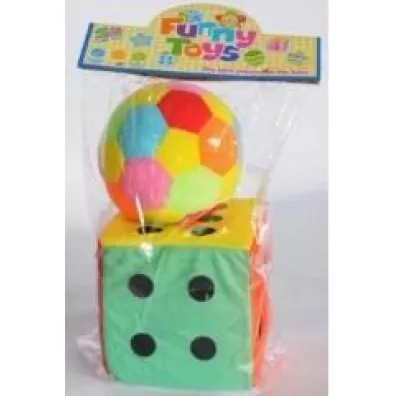 Pi�ka z kostk� Pegaz Toys