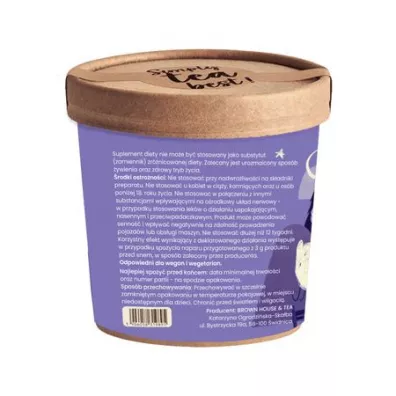 Brown House & Tea Herbata zioowa Sleep Me Tender Suplement diety 48 g