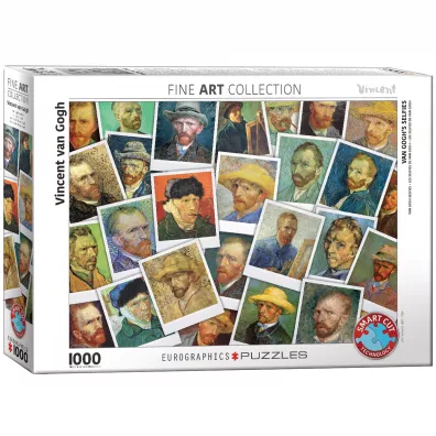 Puzzle 1000 el. Van Gogh Selfiies Eurographics