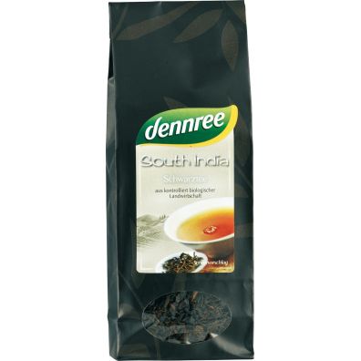 Dennree Herbata czarna poudniowe indie liciasta 100 g Bio