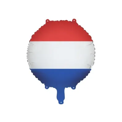 PartyDeco Balon foliowy Flaga Holandii 35cm
