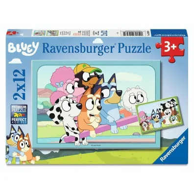 Puzzle 2x12 Fun with Bluey Ravensburger