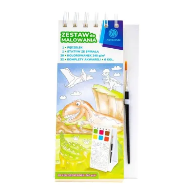 Zestaw do malowania z farbami AstraFun 20 kol + p�dzel, 1 szt. (320024071)