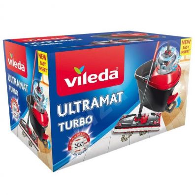 Mop obrotowy i wiadro zestaw Ultramat Turbo BOX Vileda