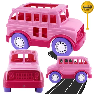 Autobus r�owy Technok