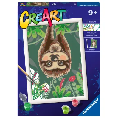 Malowanie po numerach CreArt - G�ow� w d� Ravensburger