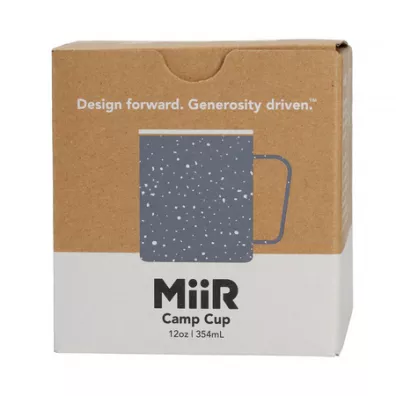 MiiR Camp Cup Szary nakrapiany kubek kempingowy 350 ml