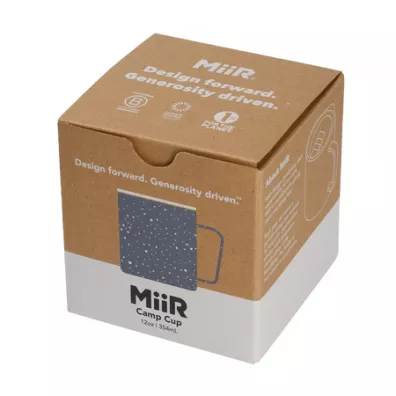 MiiR Camp Cup Szary nakrapiany kubek kempingowy 350 ml