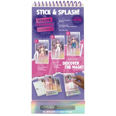 Zestaw kreatywny szkicownik WOW Splash and Create Mini WOW00142 KIDS EUROSWAN