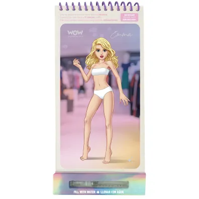 Zestaw kreatywny szkicownik WOW Splash and Create Mini WOW00142 KIDS EUROSWAN