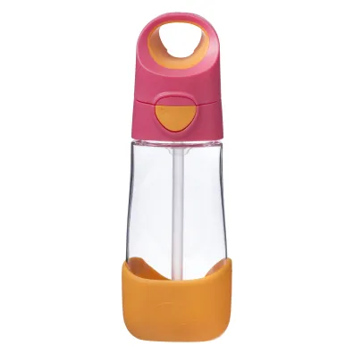 b.box Butelka tritanowa ze s�omk� Strawberry Shake 450 ml