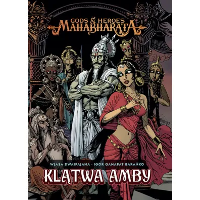 Mahabharata Tom 1 Kl�twa Amby - Igor Baranko, Wjasa Dwaipajana