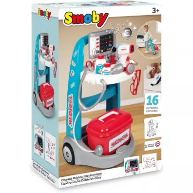 Elektroniczny w�zek medyczny Smoby