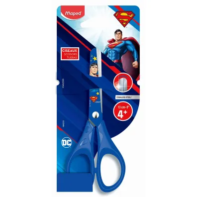 Maped No�yczki szkolne Superman 13cm