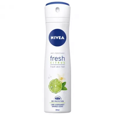 Nivea Fresh Citrus antyperspirant spray 48H 150 ml