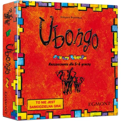Ubongo dodatek dla 5-6 gracza Egmont