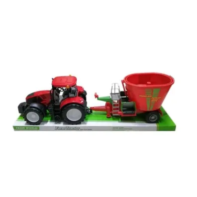 Traktor z paszowozem Macyszyn Toys