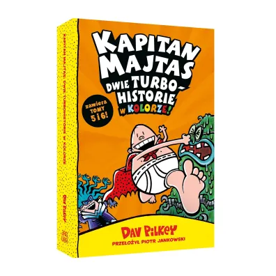 Kapitan Majtas. Dwie turbohistorie w kolorze (Tomy 5 i 6)