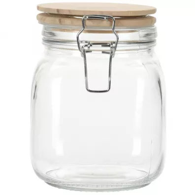 Excellent Houseware Soik szklany z klipsem 1.15 l