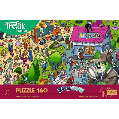 Puzzle 160 el. Trefliki celebruj�