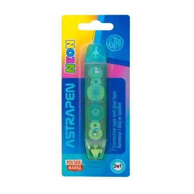 Astra Korektor i klej w ta�mie 2w1 - Neon Line, 1 szt.