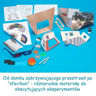 Zestaw Z�udzenia optyczne i percepcji Kosmos