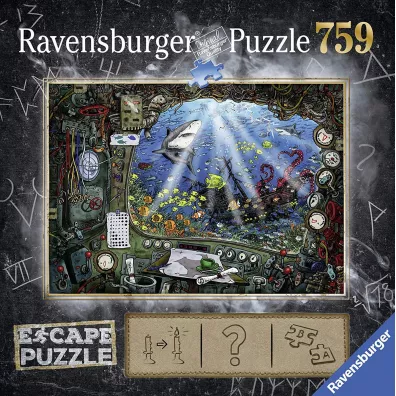 Puzzle 759 el. d podwodna Ravensburger