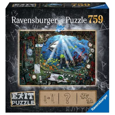 Puzzle 759 el. d podwodna Ravensburger