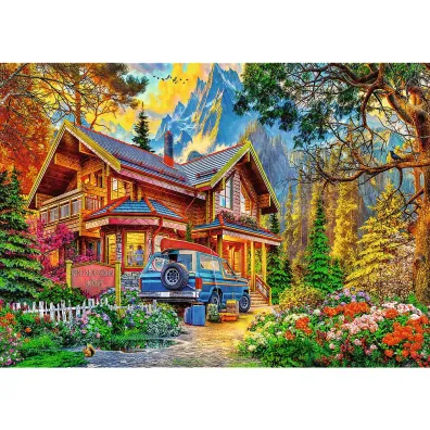 Puzzle 2x500 el. Wycieczka w g�ry Trefl