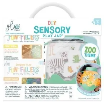 Zoo Zestaw sensoryczny DIY �wiec�cy s�oik Glo Pals