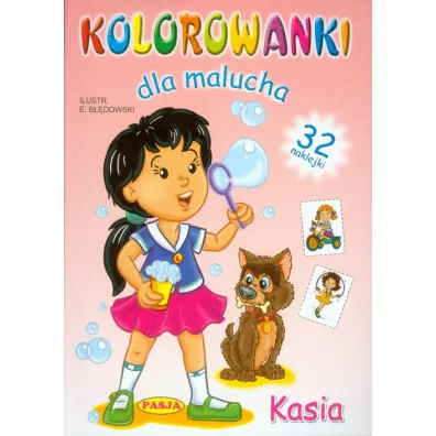 Kolorowanka dla malucha Kasia PASJA