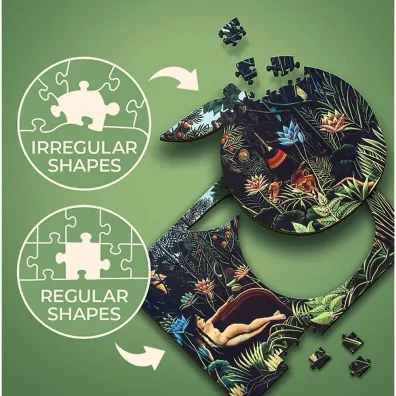 Puzzle drewniane 200 el. Sen Henri Rousseau Trefl