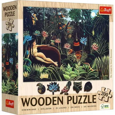 Puzzle drewniane 200 el. Sen Henri Rousseau Trefl