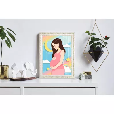 Twoje Hobby Malowanie po numerach - Dziewczyna w ci��y 40x50cm