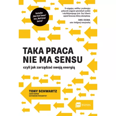 Taka praca nie ma sensu czyli jak zarzdza swoj energi - Tony Schwartz