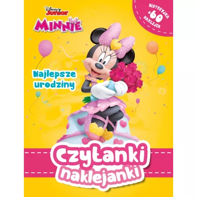 Czytanki naklejanki. Disney Junior Urodziny Minnie - Ilona  Siwak