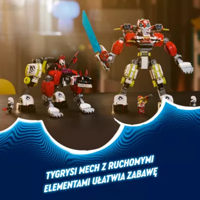 LEGO DREAMZzz Tygrysi mech Coopera i hot rod Zero 71497