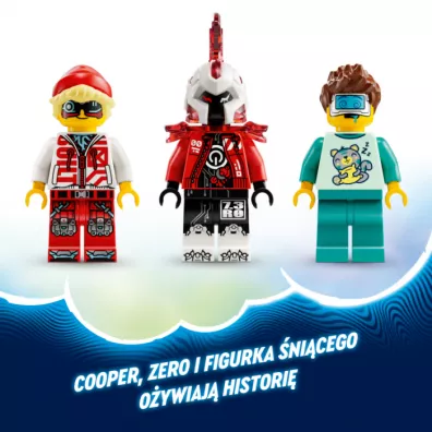 LEGO DREAMZzz Tygrysi mech Coopera i hot rod Zero 71497