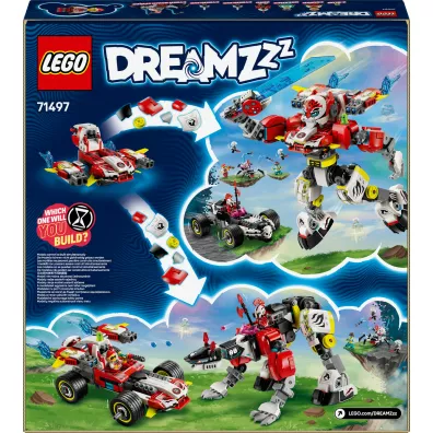 LEGO DREAMZzz Tygrysi mech Coopera i hot rod Zero 71497