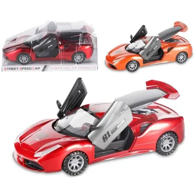Auto sportowe czerwone Trifox