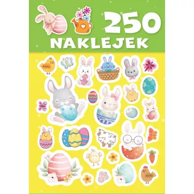 250 naklejek. Wielkanoc z pomysem