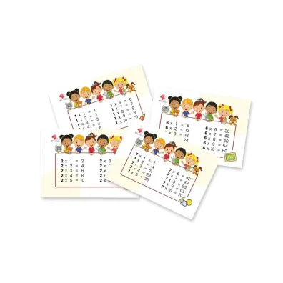 Plansze edukacyjne Tabliczka mno�enia A5 All4Kids