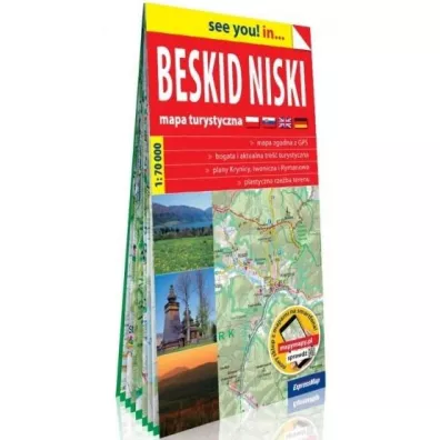 see you! in? Mapa turystyczna Beskid Niski 1:70 000