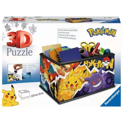 Puzzle 216 el. 3D Szkatu�ka Pokemon Ravensburger