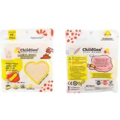 ChildGen Ciastolina naturalna bia�a w saszetce 125g
