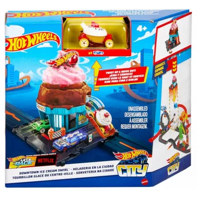 Hot Wheels City Rajdowa lodziarnia HTN77 Mattel