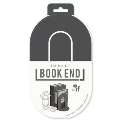 If Book End Podp�rka pod ksi��ki ciemny szary