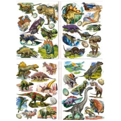 Brewis Naklejki 3D dinozaury
